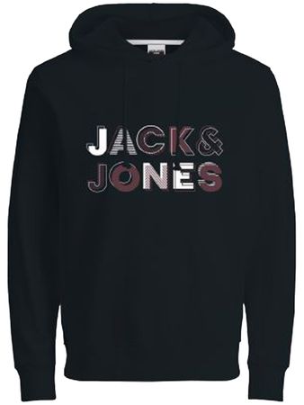 JACK & JONES - Herren  Kapuzen-Sweatshirt  -  Plussize / Übergröße  - JCOBOOSTER