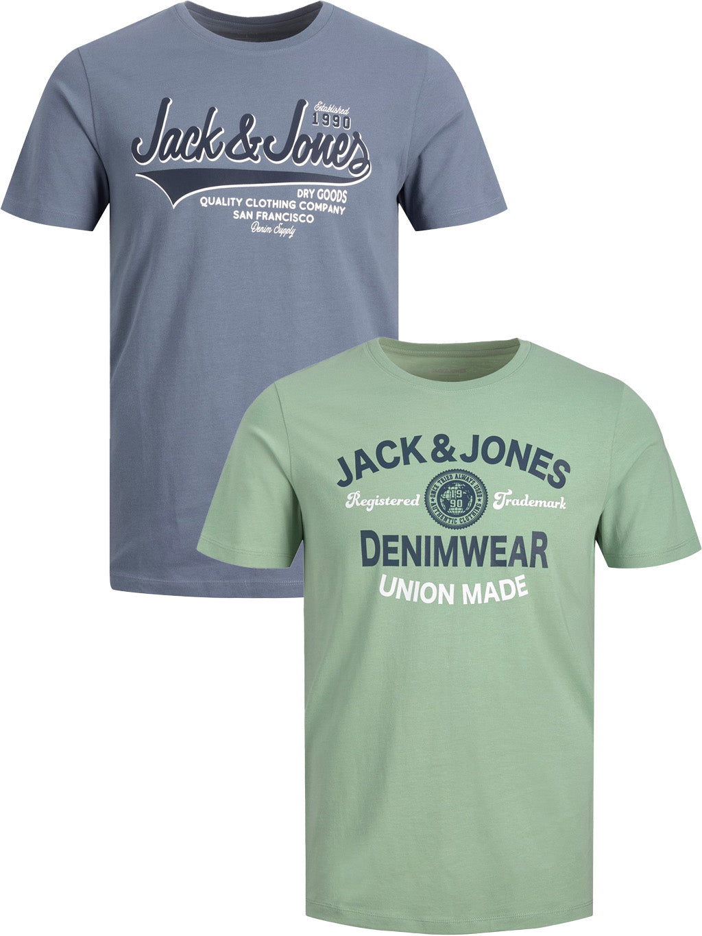 JACK & JONES - Übergröße / PlusSize - Herren T-Shirt - 3XL bis 8XL - JJELOGO