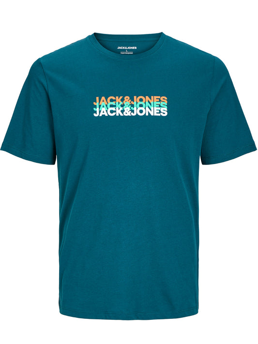 JACK & JONES T-Shirt - Plussize - Übergröße - 3XL bis 8XL - JJCYBER